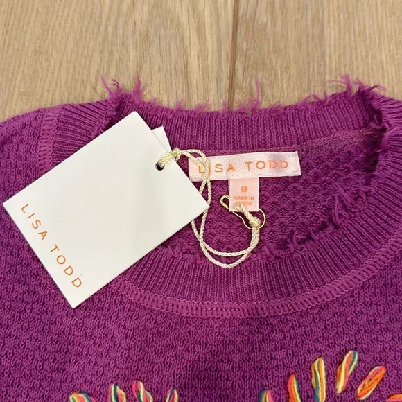 Lisa Todd Sweater size 8 - Picture 2 of 3